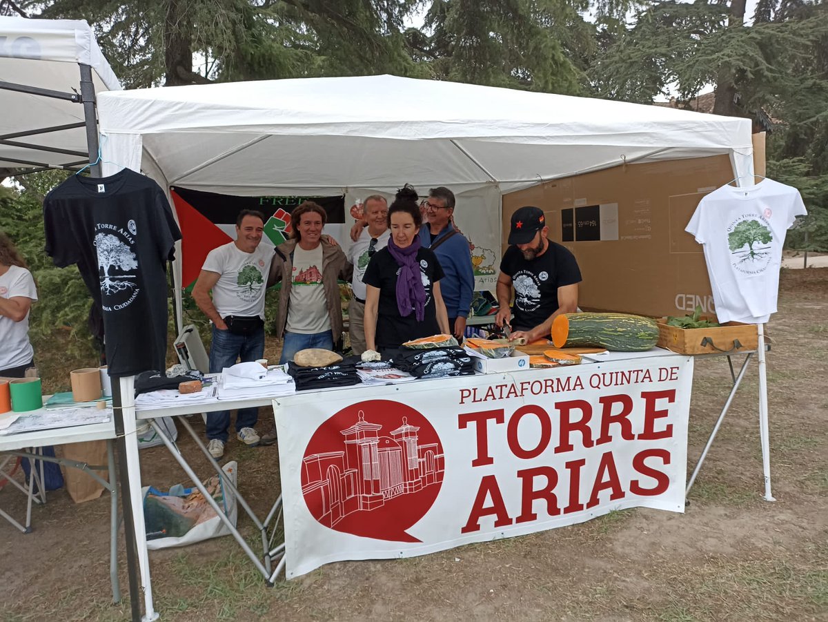 Exitazo ayer del V Mercadillo Agroecológico y de Artesanía organizado desde <a href="/PlataformaQTA/">Plataforma Quinta Torre Arias</a> 🌱🌳

#SomosBarrio #JuntasHacemosCiudad #SanBlasCanillejas