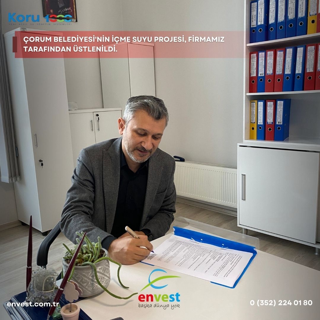 koru1000's tweet photo. Çorum Belediyesi tarafında ihale edilen "İçme suyu şebekelerinin izole alt bölge (DMA) odalarının donanımları ve montaj dahil alımı işi" firmamız uhdesinde kalmış olup sözleşmesi imzalanmıştır. https://t.co/w4WhV5CBzv