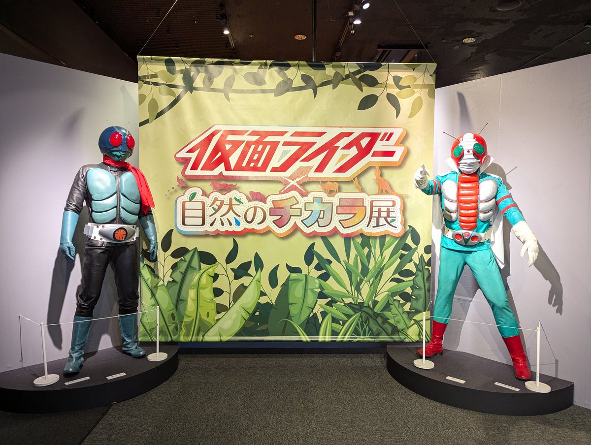 ＼＼💥明日開幕💥／／

明日10/8(火)より、「#仮面ライダー ×自然のチカラ展」を開催いたします！

見て、触れて、学べる体験展示で、ヒーローの世界と自然の不思議をお楽しみいただけます✨

skipcity.jp/event/vm/kamen…
