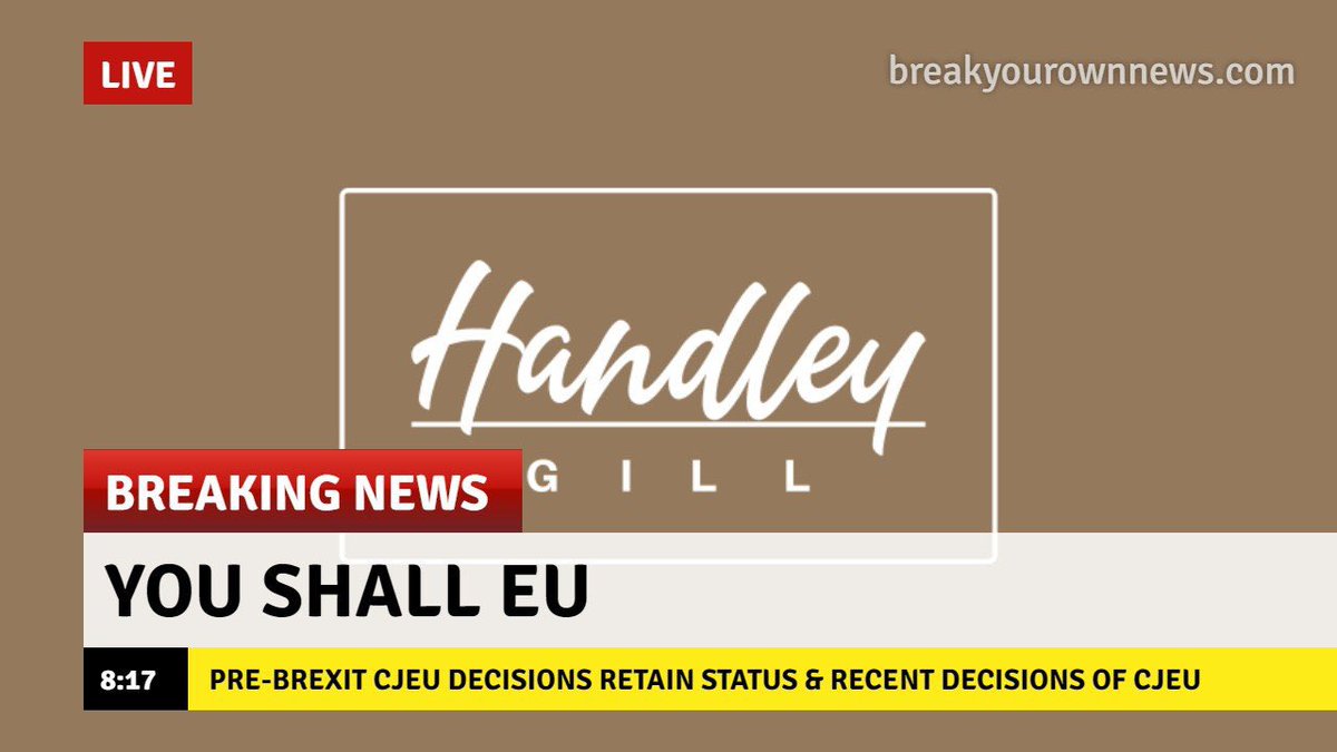 HandleyGillLtd's tweet image. Read our blog on the status of @EUCourtPress decisions in UK law after Labour’s recent intervention to revoke #Brexit legislation &amp;amp; summarising CJEU #DataProtection judgments on #DataMinimisation, #LegitimateInterests &amp;amp; #SpecialCategory #PersonalData handleygill.co.uk/handley-gill-b…