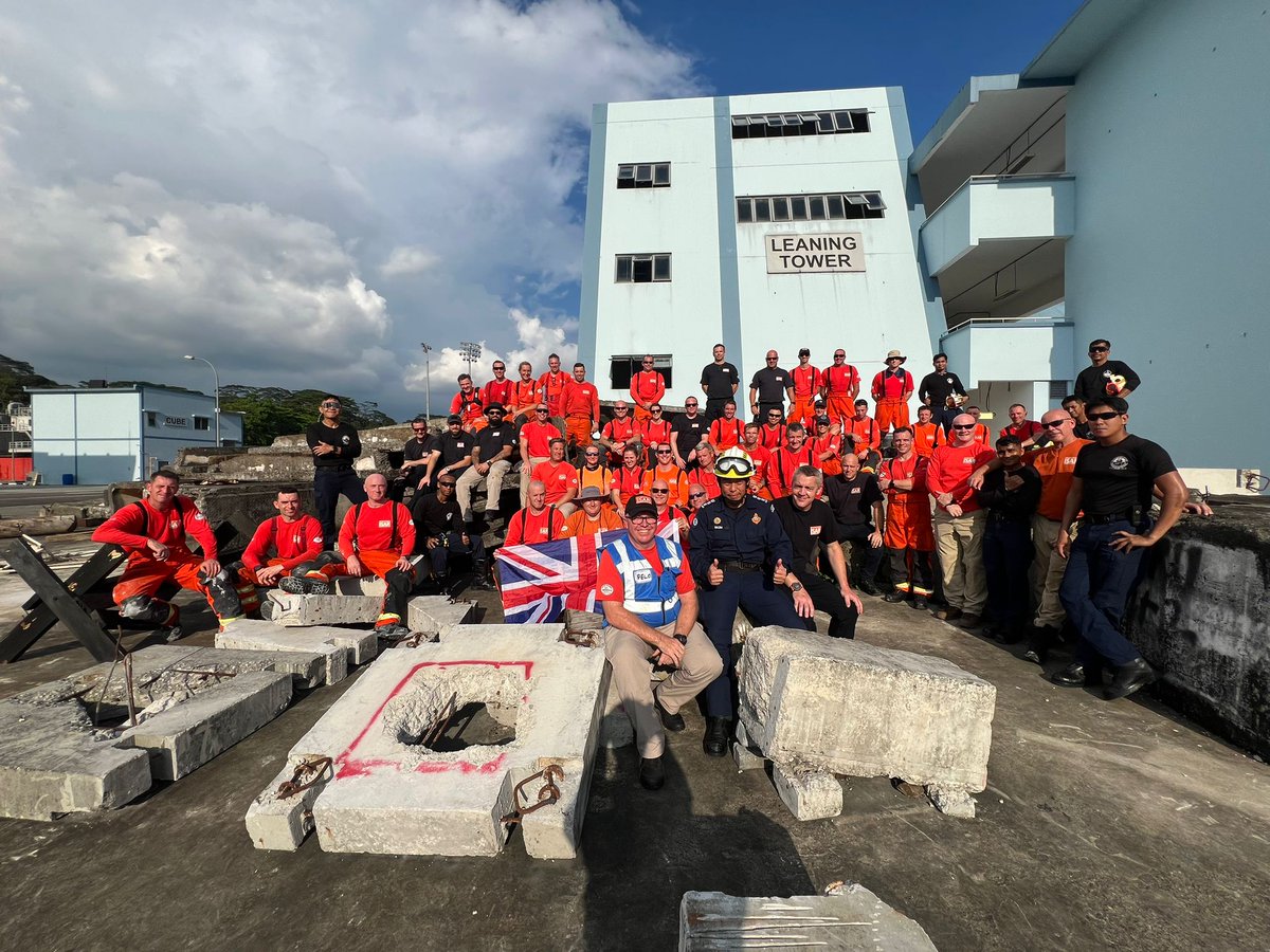 #UKISAR recently participated in an International Heat and Humidity Exercise at the Singapore Civil Defence Academy. The exercise covered the full international USAR response cycle, focusing on:

• Preparedness
• Mobilisation
• Operations
• Demobilisation
• Post-Mission