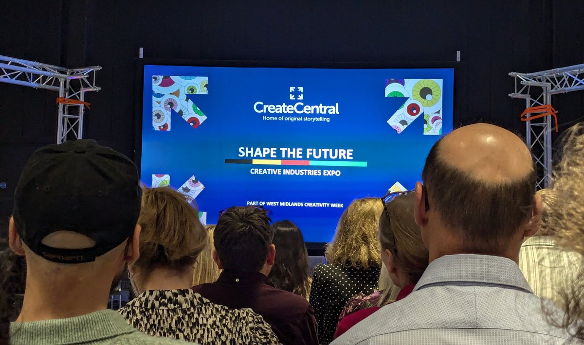 Jemma Saunders (Penny) πͺπΊπ (@jemsaunders1) on Twitter photo Great to be at the <a href="/CreateCentralUK/">Create Central</a> West Midlands Creative Industries Expo in Coventry today, representing <a href="/FCW_UoB/">Film&CreativeWriting</a> <a href="/unibirmingham/">Uni of Birmingham</a> and hearing about latest exciting developments in our region.
#wmcreativeweek Great to be at the <a href="/CreateCentralUK/">Create Central</a> West Midlands Creative Industries Expo in Coventry today, representing <a href="/FCW_UoB/">Film&CreativeWriting</a> <a href="/unibirmingham/">Uni of Birmingham</a> and hearing about latest exciting developments in our region.
#wmcreativeweek