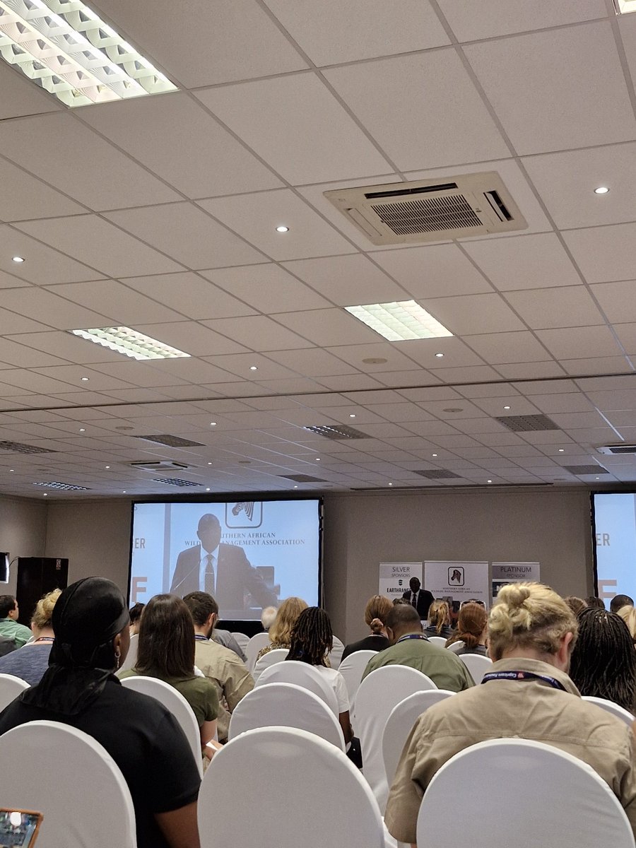 HoniballT's tweet image. Day 1 of #SAWMA2024 in Namibia. I'll be talking about spotted hyaena movement at different scales in fenced reserves in South Africa, on Wednesday. Looking forward to connecting throughout the event!