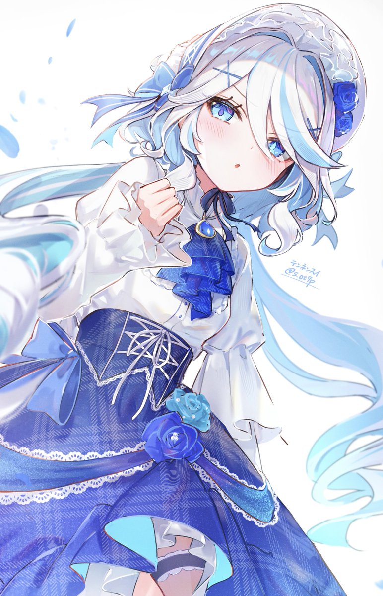 💧💙🩵 （枠なしver）
 #お嬢様フリーナを流行らせたい
#Furina #GenshinImpact