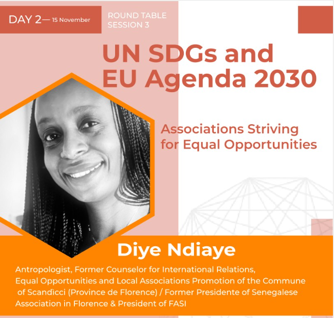 #UIA24EU #MeettheSpeaker.  Define #equalopportunities beyond gender equality in your own specific field and make it visible to policy makers with Antropologist Diye Ndiaye.
❗ Workshop in French
uia.org/roundtable/202…
#SDGs #Goal10 #Goal5 #Goal4