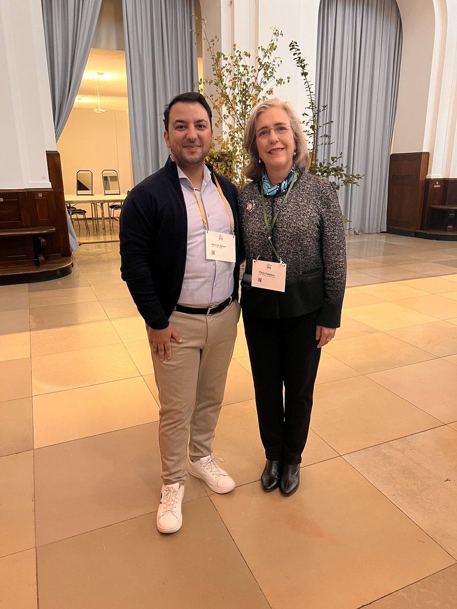 HatimElOtmani's tweet photo. (2/3)
I had the pleasure of meeting @CaballeroWB, who played a pivotal role in the #SDGs. She was instrumental in initiating the idea of a set of universal goals focused on sustainability that would replace the #MDGs after 2015.
#HSC2024 #MGGNetwork #ShapingFutures or #ShapingFuturesNetwork