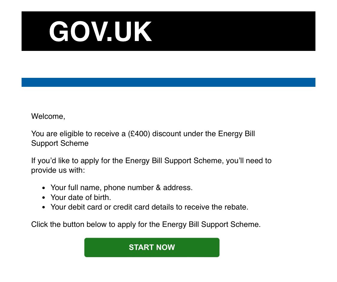 BroadwayMissy's tweet image. If only the Labour Government was this generous ….. #spamemail