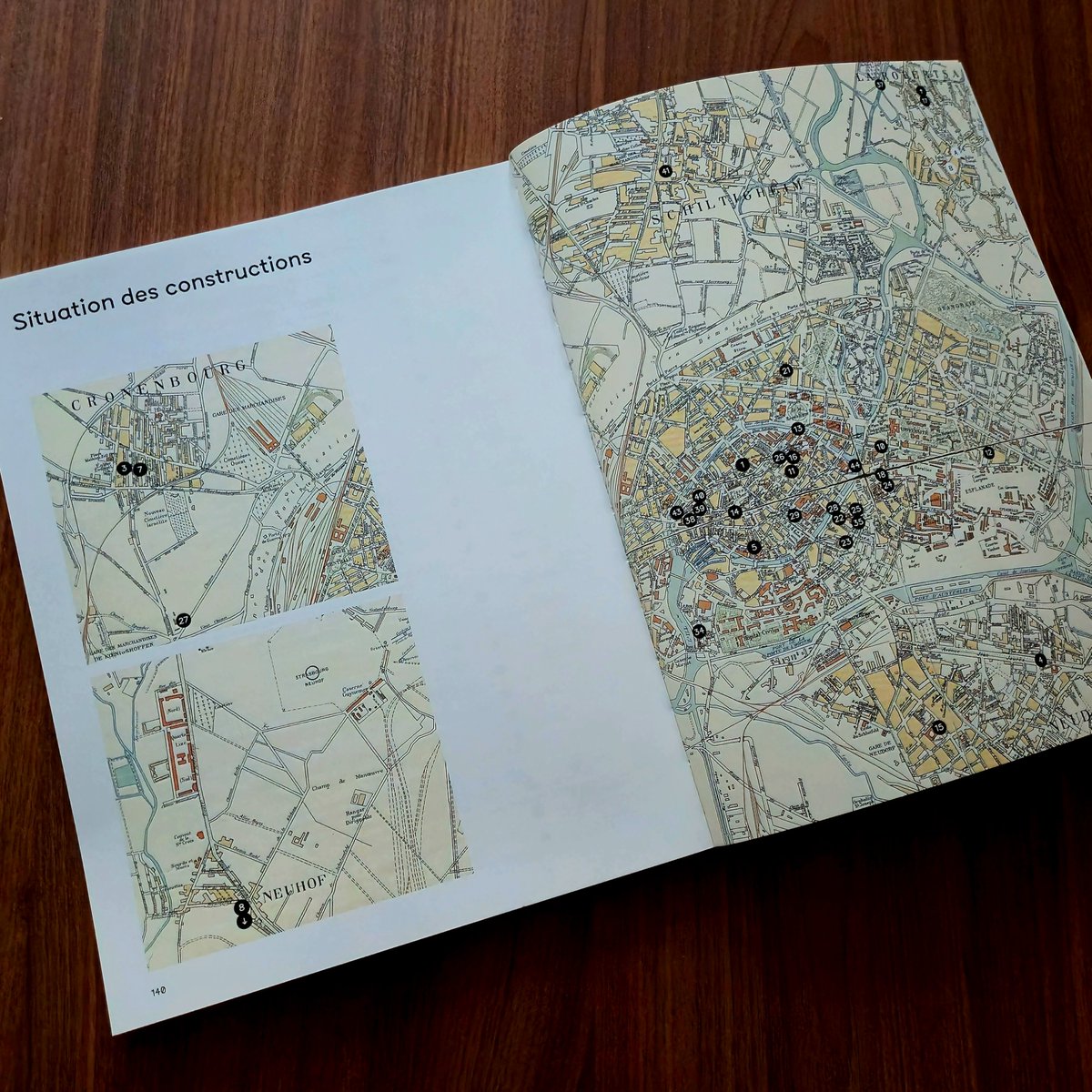 BnuEditions's tweet photo. [Un jour à la page]

Pour la journée mondiale de l’architecture, procurez-vous sans tarder l’ouvrage sur Fritz Beblo, et, à l’aide de la carte qu’il contient, visitez le Strasbourg imaginé par cet architecte et urbaniste au début du XXe siècle : https://t.co/DeBVK3GrTg https://t.co/ArRD9VqrJZ