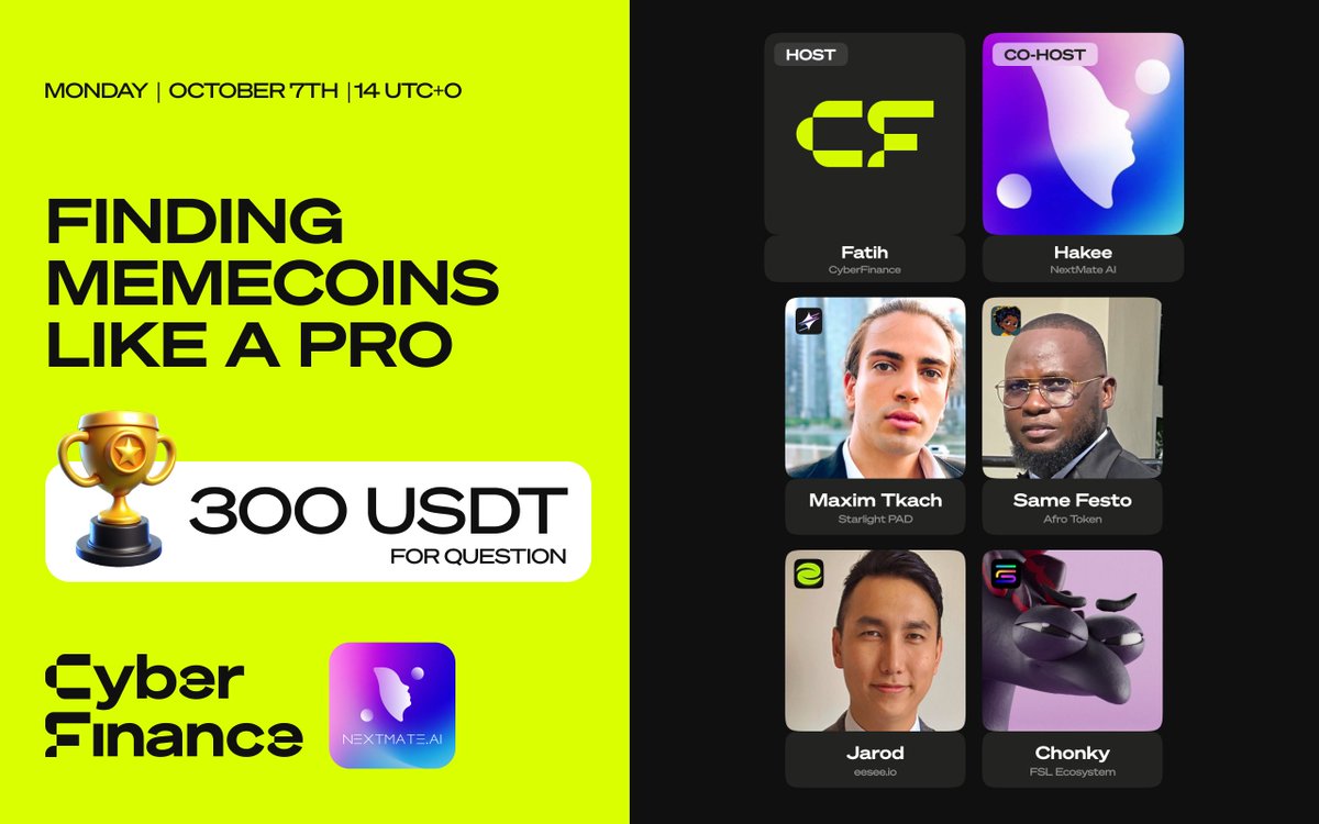 🎙 Memecoins: Hype or Future? Navigating the Memecoin Industry

Memecoins are taking the crypto world by storm, but how do you separate the hype from legitimate projects with real potential?
Identifying promising projects amidst the sea of memecoins requires careful research and