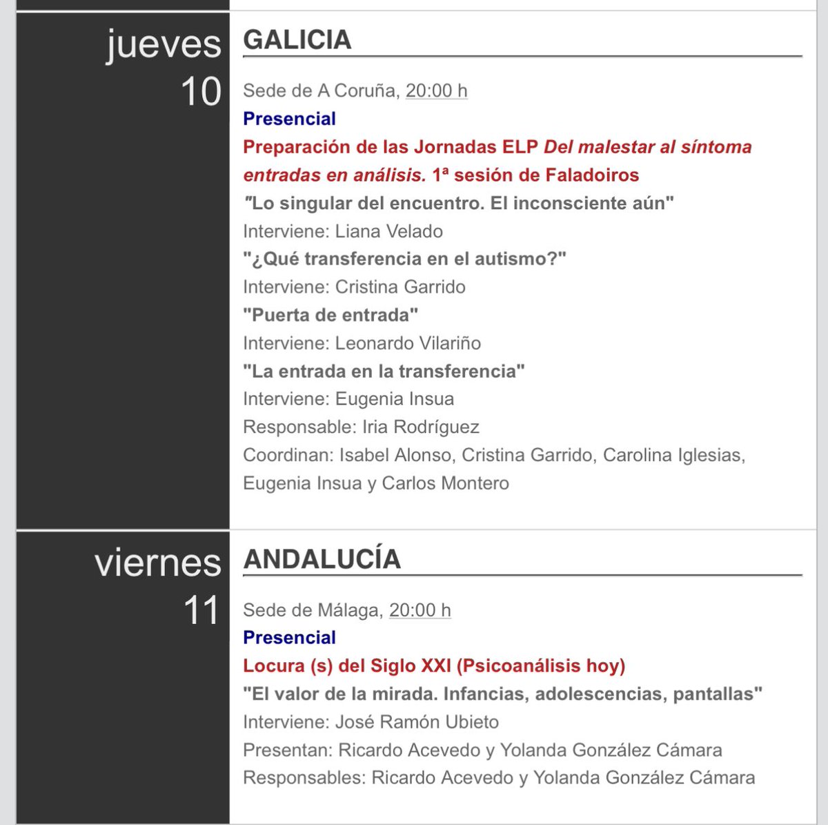 elp_prensa's tweet photo. 📆 Agenda ELP del 7 al 13 de octubre de  2024 https://t.co/tY5t03HImT