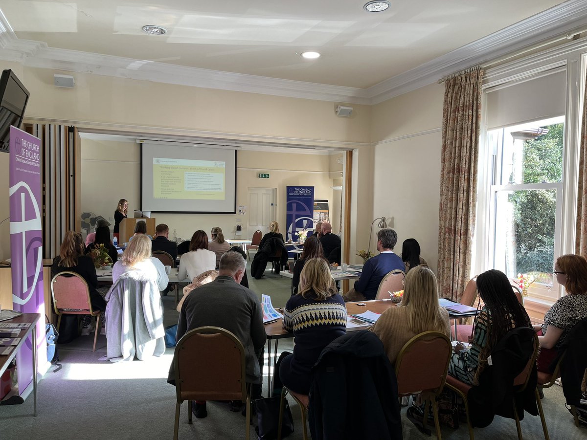 Fantastic to welcome Dr Kathryn Wright to Foxhill Conference centre - sharing the National Content Standard for RE at our conference for RE leads across Blackburn, Carlisle, Chester and Liverpool Diocese High Schools.