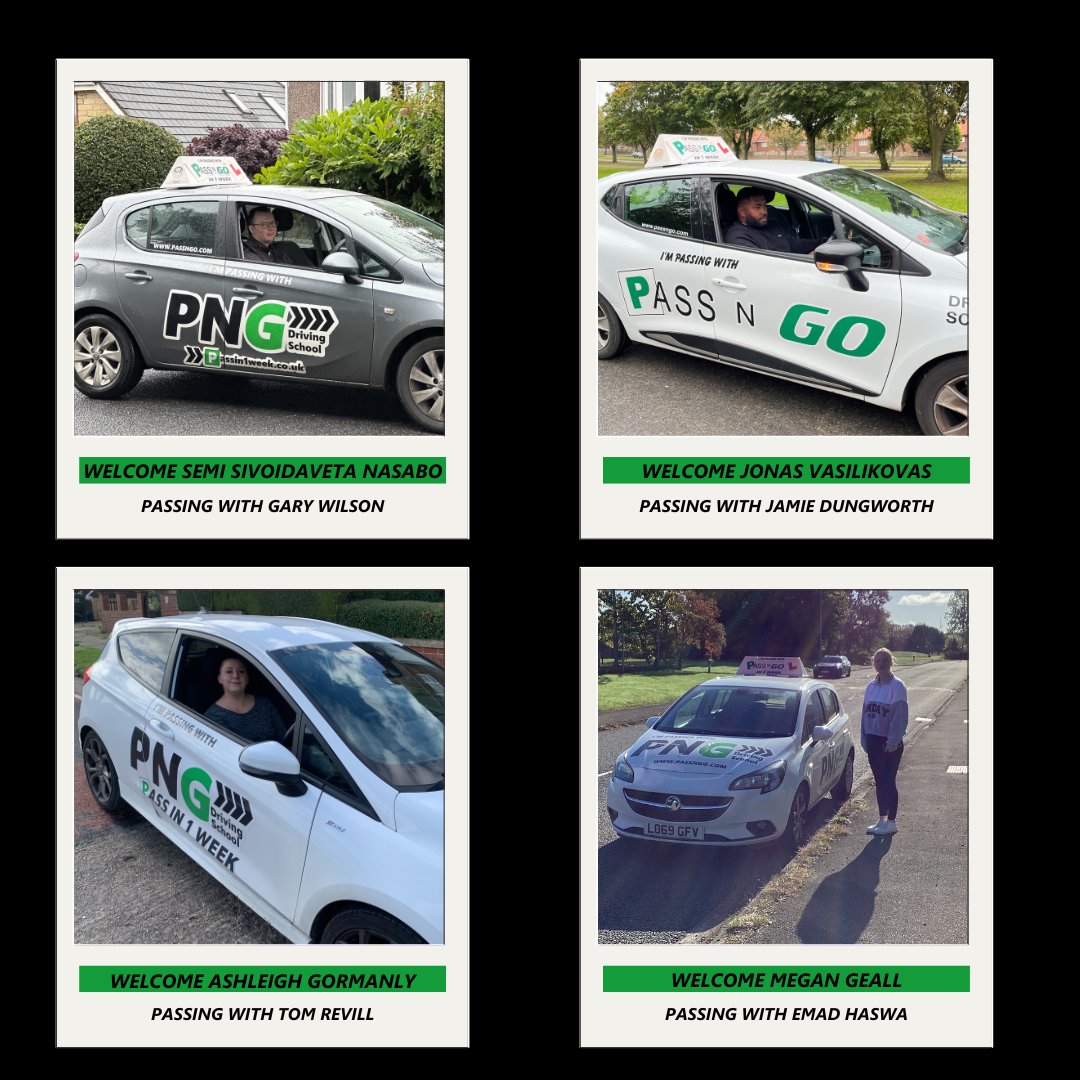 PassNGo's tweet photo. Our instructors have been working hard last week welcoming our lovely new students!💚

Are you ready to start your journey to independence? 🚗✨
Book your first lesson now ➡️ https://t.co/CfLq68hJig

#passngo #drivingschool #learntodrive #firstlesson #drivinglessons https://t.co/5ihzKLhUXU