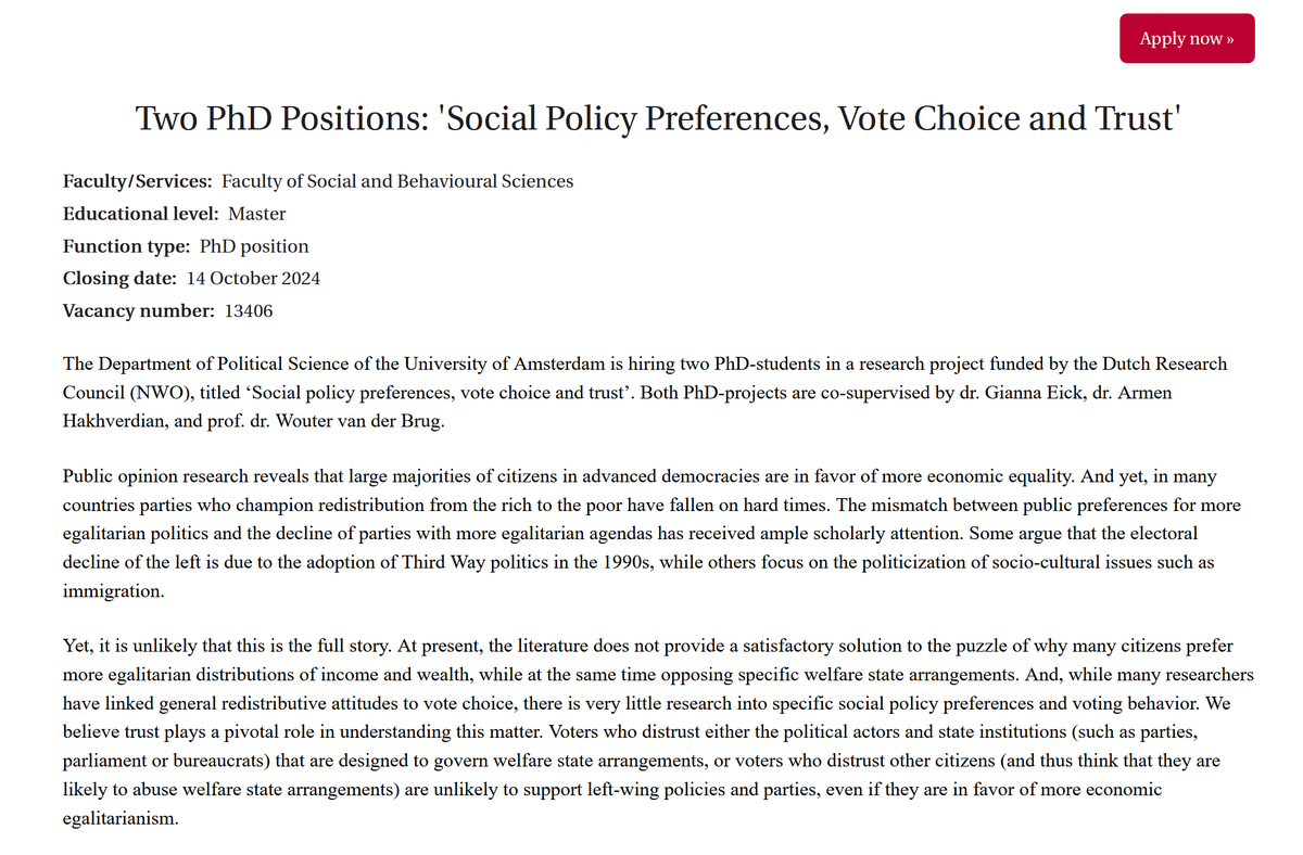 1 week left to apply for a full-time PhD position in our new research project <a href="/UvA_Amsterdam/">UvA Amsterdam</a>. We look forward to your applications! 🌷

vacatures.uva.nl/UvA/job/Two-Ph…