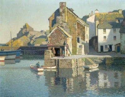 Polperro Harbour, Cornwall 
Stanley Royle.