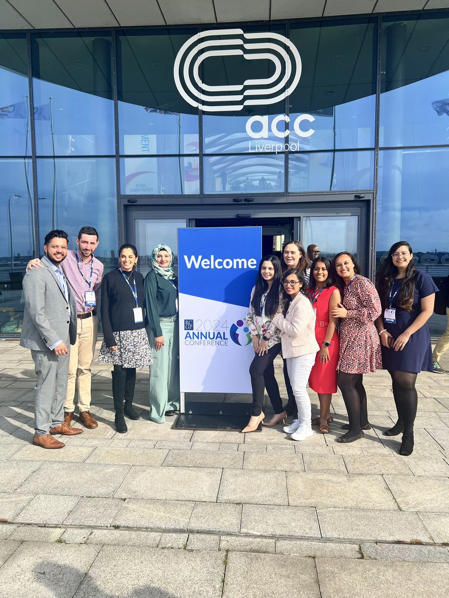 Yusra Hashmi (@yusrashmi) on Twitter photo First ever twitter post for attending my first <a href="/rcgp/">Royal College of General Practitioners</a> annual conference, battling imposter syndrome all the way! 💪✨
#RCGPAC #RCGPAC24
Met these amazing GP registrars and left professionally energised, inspired and more enthused than ever 💡👩🏻⚕️
<a href="/SophieH17803/">Sophie Gerring (Huey)</a> <a href="/TomBFrance/">Tom France</a> First ever twitter post for attending my first <a href="/rcgp/">Royal College of General Practitioners</a> annual conference, battling imposter syndrome all the way! 💪✨
#RCGPAC #RCGPAC24
Met these amazing GP registrars and left professionally energised, inspired and more enthused than ever 💡👩🏻⚕️
<a href="/SophieH17803/">Sophie Gerring (Huey)</a> <a href="/TomBFrance/">Tom France</a>