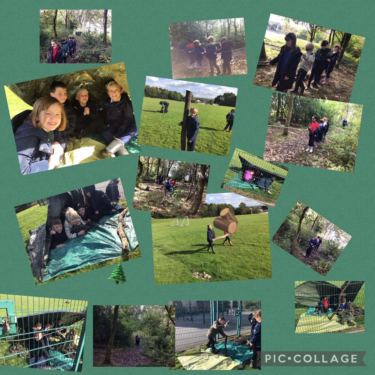 We had lots of fun on our first outdoor learning day of the year! We built shelters to survive the polar conditions and put our trust in each other to navigate our way across Antarctica. Great listening, communication and teamwork skills! Thank you Mr Grundy! <a href="/Hollymountbury/">Holly Mount RC Primary</a>