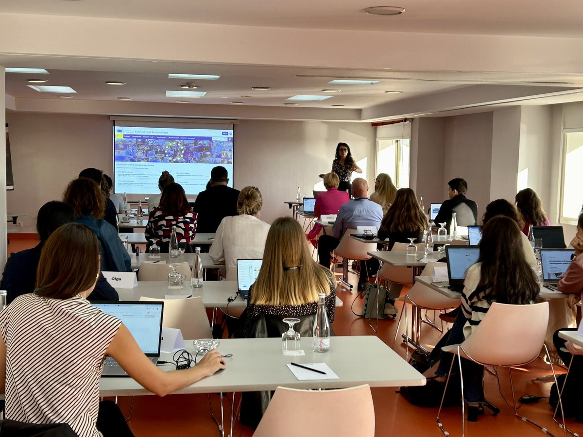 Hello Lisbon! 🇵🇹 We are here for our flagship training Horizon Europe Academy: 2 days of Proposal Writing + 3 days of Project Management and Finances. Happy to welcome 48 attendees in total from across Europe!