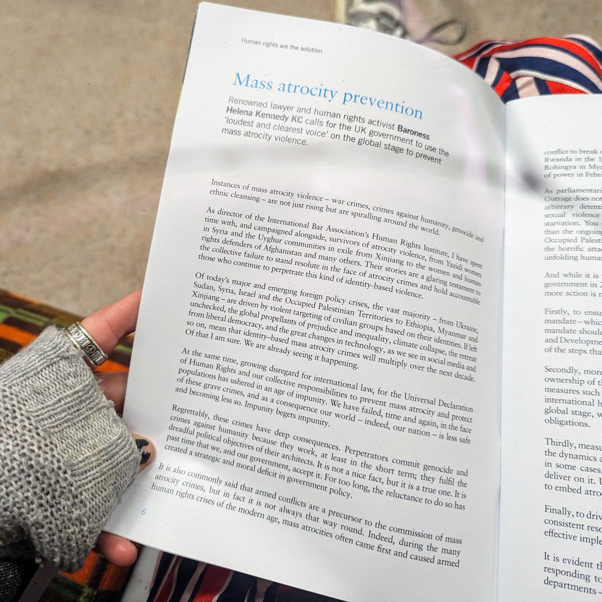 AlannahTravers's tweet image. Great work @LabourCHR, in collab with @amnesty and excellent authors including @OliviaWillliams, @JennionJames, @HelenaKennedyKC, @JamieBurton29, &amp;amp; my personal hero, Francesca Klug of @LSEHumanRights. 👏🏼 Apt timing, please download the full anthology here: amnesty.org.uk/issues/human-r…
