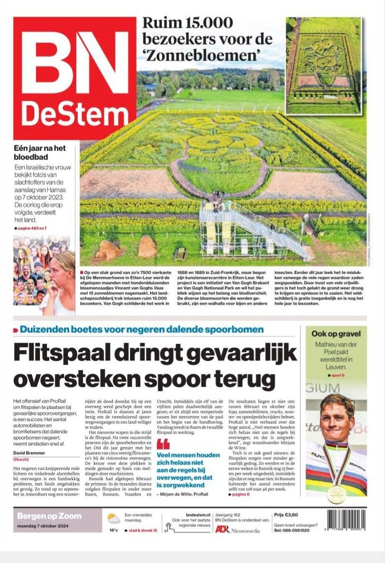 Een nieuwe week met 1 miljoen zaden en 60.000 zonnebloemen die dankzij 3000 uur vrijwilligerswerk iedereen blij weet te maken. #ErGroeitIetsMoois