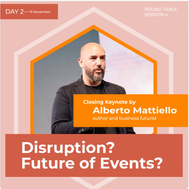#UIA24EU #MeettheSpeaker. "#Disruption? Future of Events?" Dare to break away and shape the future of your associations' #events with Alberto Mattiello.
uia.org/roundtable/202…
#SDGs #Goal4 #Goal9