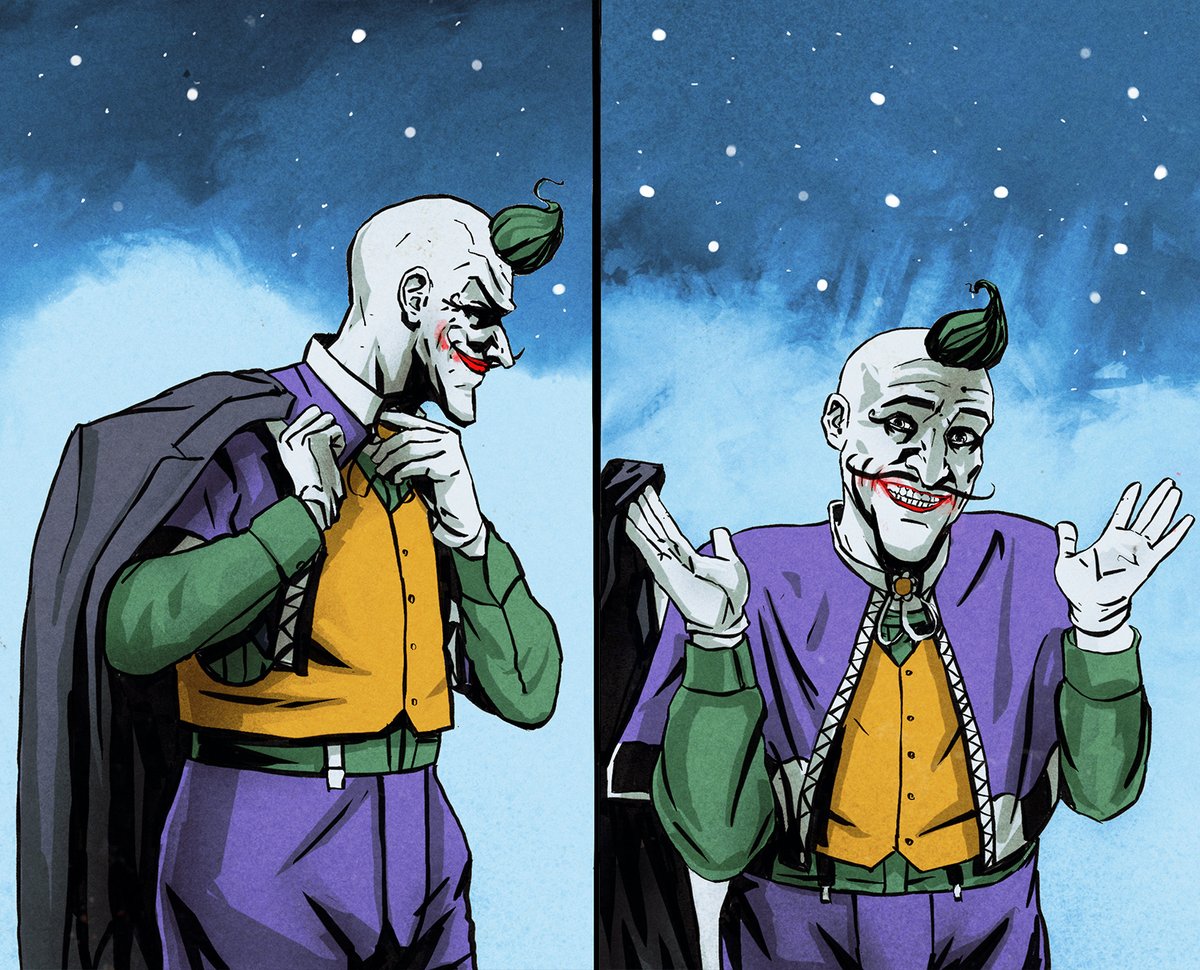 Karşınızda Karaköy semtini mesken tutmuş, düşmüş bir soytarı. 
“Joker: Dünya” antolojisinde yer alan “Keriz Boyacısı” hikayesini <a href="/MetinAkdulger/">Metin Akdulger</a> yazdı, ben çizip renklendirdim, dünyada <a href="/DCOfficial/">DC</a> , Türkiye’de <a href="/JbcYayincilik/">Jbc Yayıncılık</a> bastı.
Okuyanlarınızdan yorumlarınızı bekliyoruz 🃏🦇