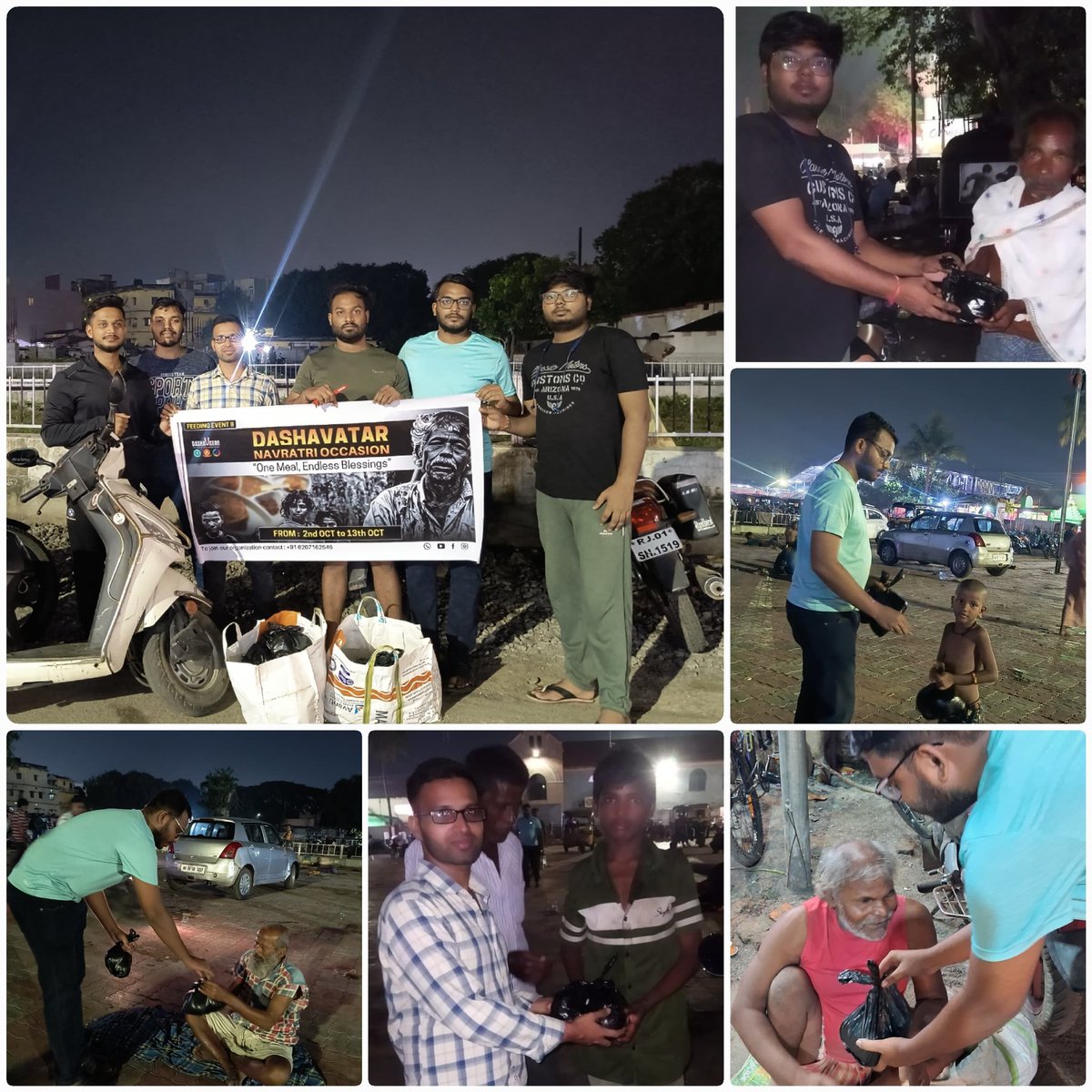 Dashavatar23's tweet photo. In a world where hunger silently lingers, one simple gesture can illuminate lives with hope.

Thankyou to all the members who have contributed in the  progress of  "Feeding Event 8 "😊

Ps: Food Distribution at Berhampur bu our team members.
#SanatanaDharmaRakshaBoard 
#Kindness https://t.co/qrI2UqXfn4
