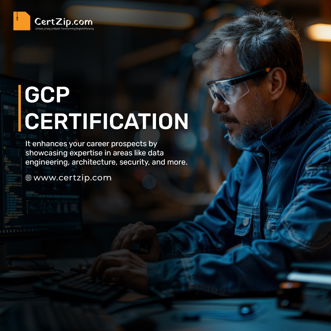 CertZip's tweet image. Unlock your career potential with GCP Certification! 🚀
Master cloud architecture, data engineering, security, and more.
--
Start your journey at certzip.com. 🚀💻
.
.
#GCPcertification #CloudComputing #DigitalTransformation #CertZip #CareerGrowth #CloudExpert #Data