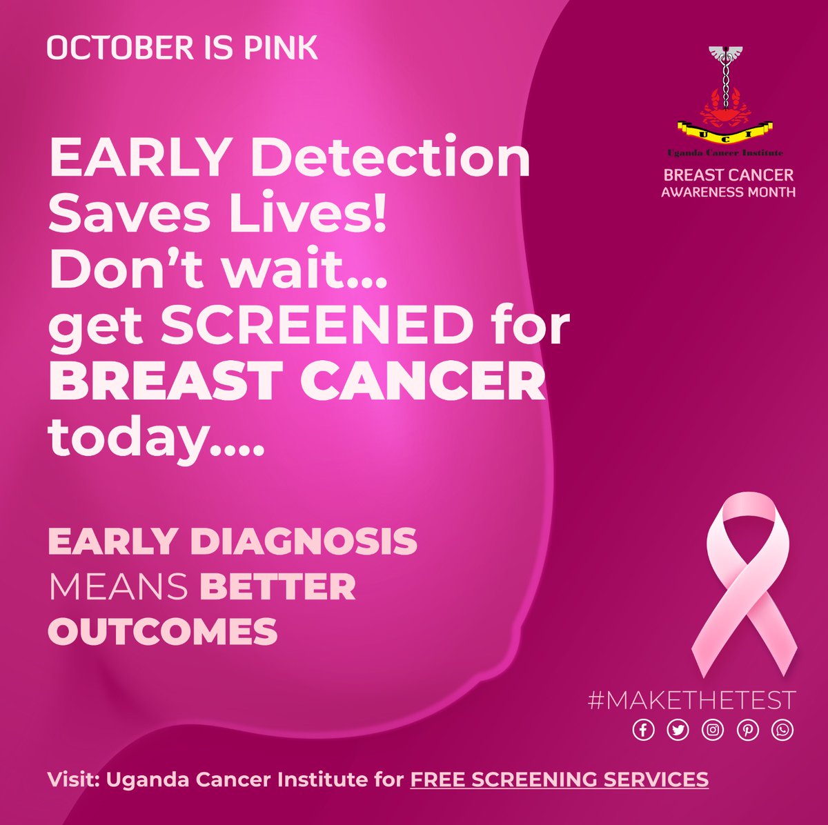 Uganda Cancer Institute tweet media