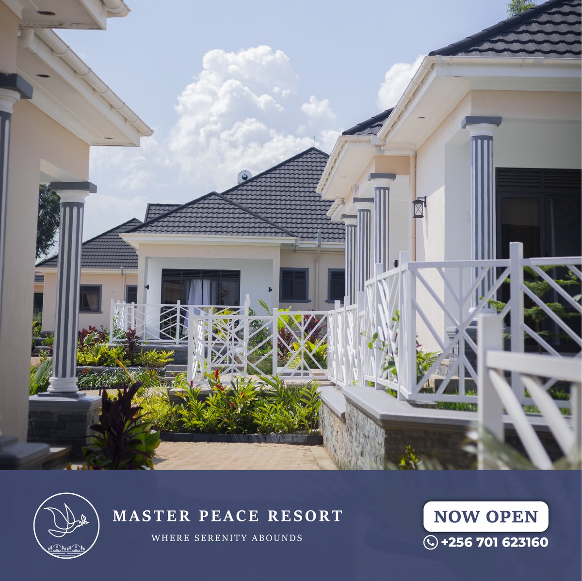Discover serenity at Master Peace Resort, your perfect home away from home! Escape to charming cottages with stunning views. Ready to unwind? Call 0701 623160 to book  your unforgettable getaway!