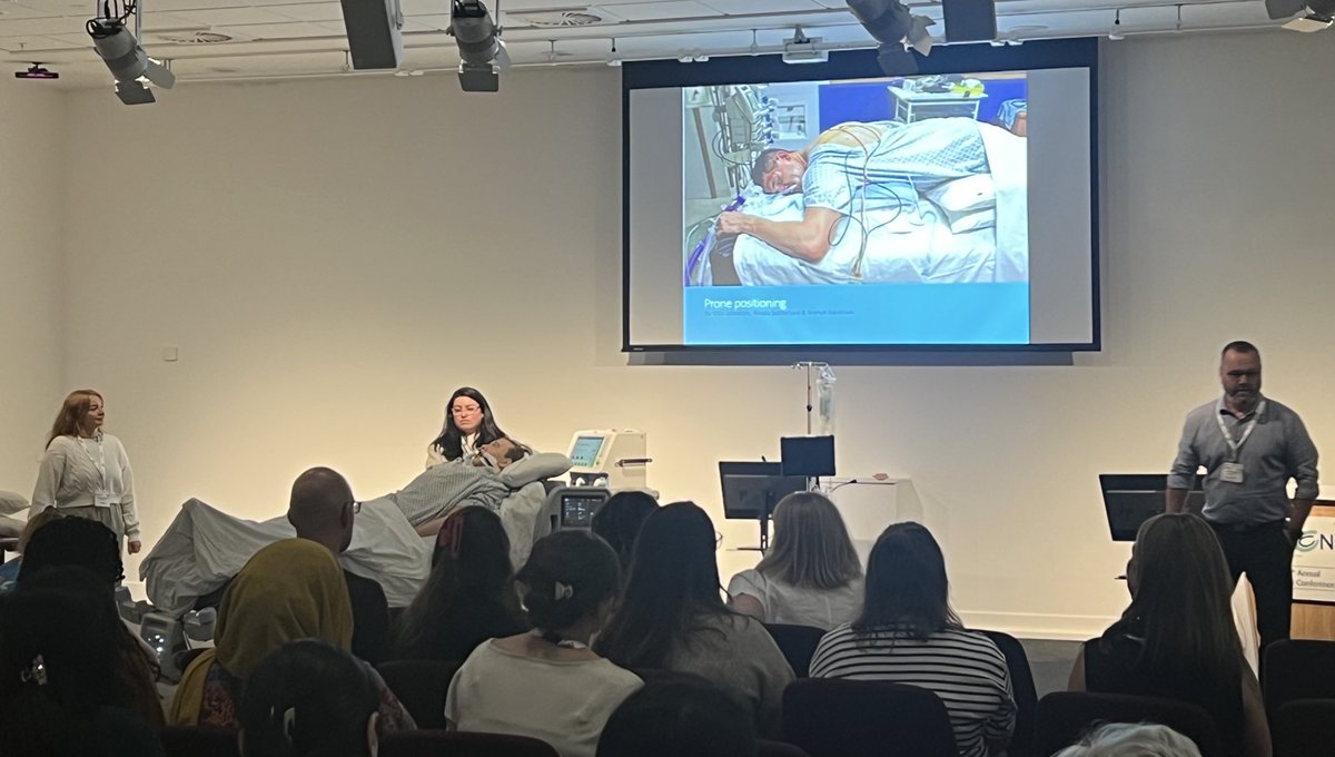 Finishing off day 1 with Scott, Mervat and <a href="/nic_sutherland/">Nic</a> talking all about proning! Great representation from team Aberdeen at today’s event!
<a href="/BACCNUK/">BACCN 💙</a> <a href="/AberdeenICUEdu/">Aberdeen ICU</a>