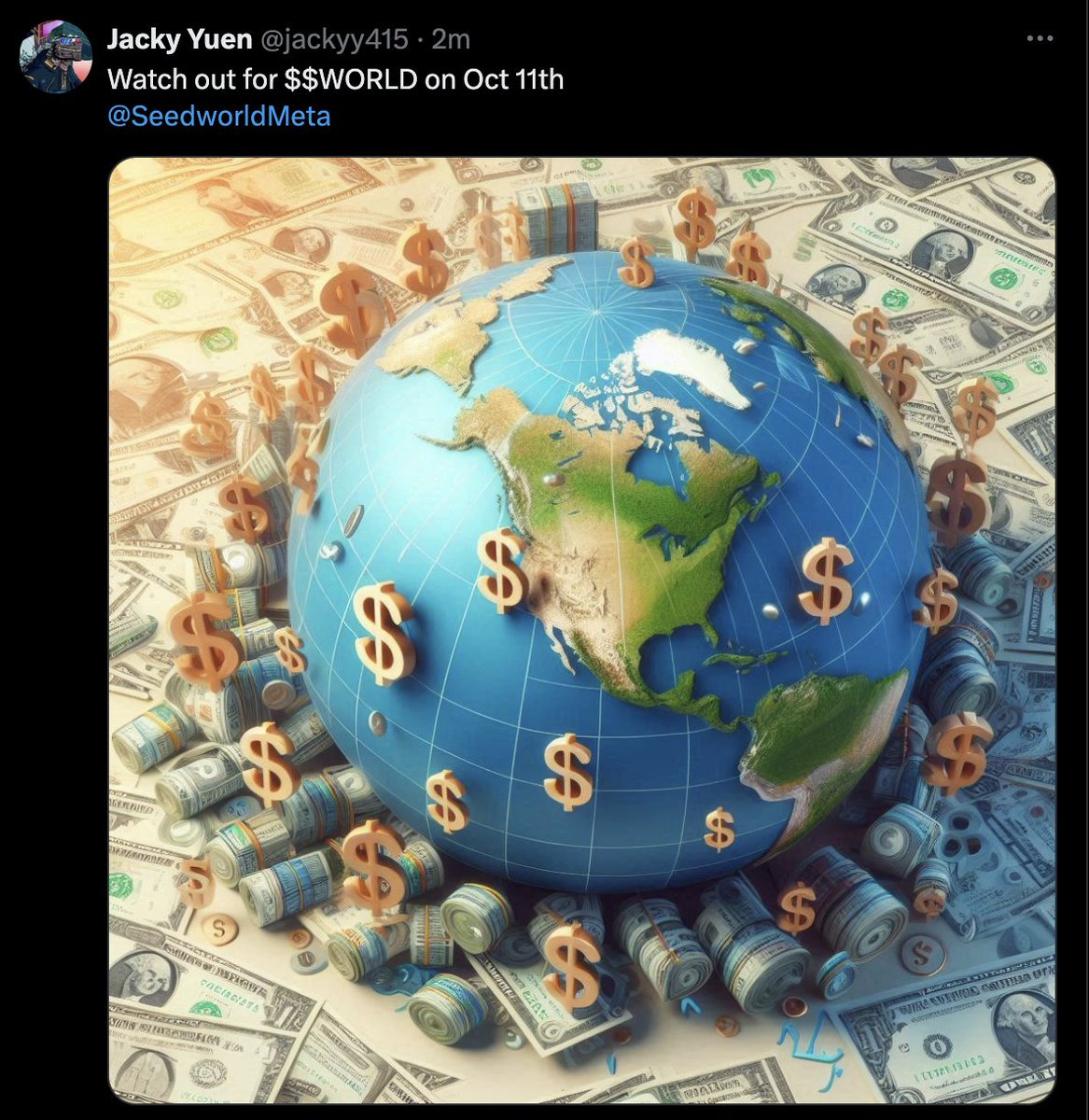 jackyy415's tweet photo. @shanicucic96 @SeedworldMeta @JirasanOfficial 0x0A45A0FAdc60b0fEA654B5e9DA1f1A96dB5443E0 https://t.co/vzPptmNvR1