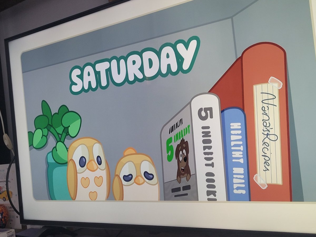 Claracluck100's tweet photo. @jamieoliver watching #blocks the new @OfficialBlueyTV mini episode and this caught my eye... looks familiar! @DisneyPlus #andwhyshouldicare https://t.co/XfXEcRE3vb