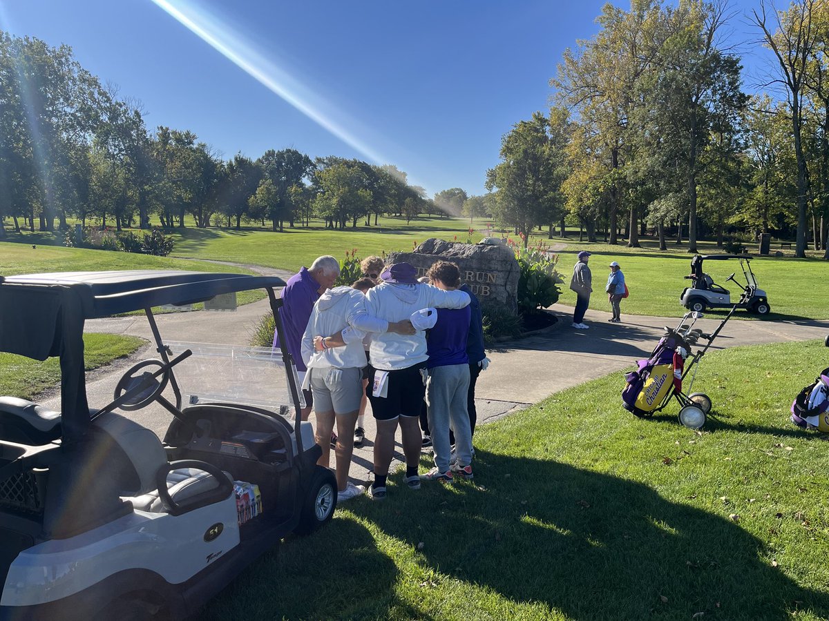 Prayers are up for a great day at Sectionals