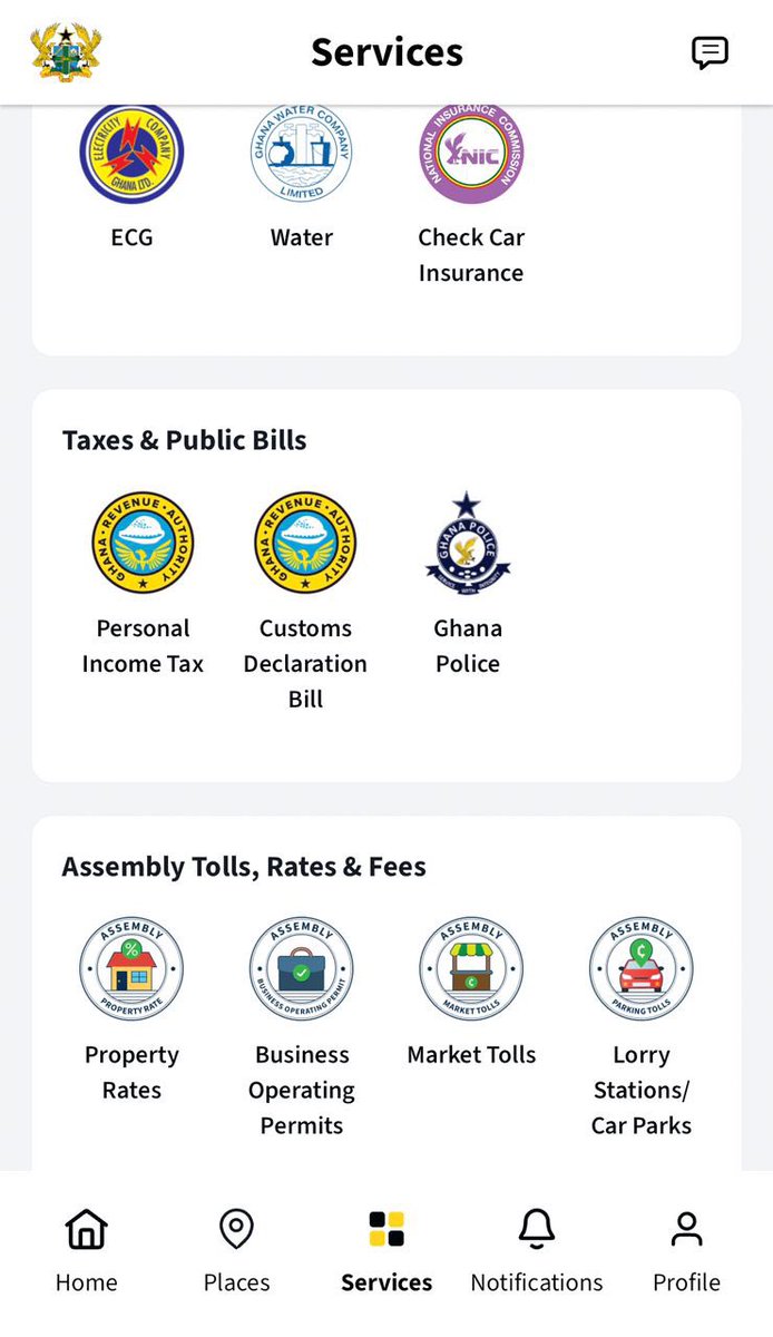 The #CitizenApp is one of the best government apps I have seen. The onboarding is awesome. 

This and many more on one app. Life made easy with Dr. Bawumia 😍🙏

#ItIsPossible 
#BawumiaAt61 
#BawumiaForPresident