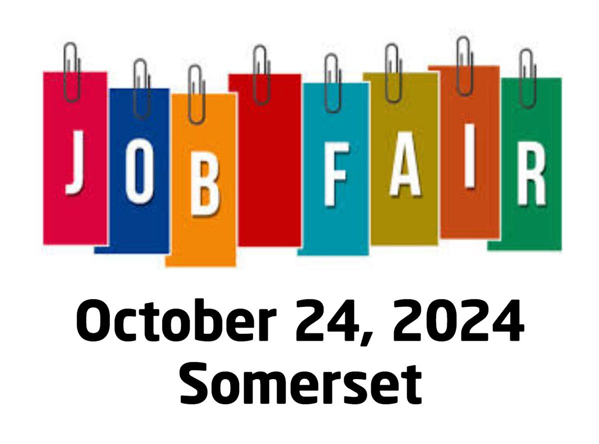 ▀▄▀▄▀▄ JOB FAIR ▄▀▄▀▄▀

𝗢𝗖𝗧 𝟮𝟰, 𝟮𝟬𝟮𝟰 𝟭𝟭𝗔𝗠-𝟮𝗣𝗠 (𝗘𝗦𝗧)

Open to the Public.  Meet with employers and apply for positions.  Bring a resume and dress for success.

Kentucky Career Center-Cumberlands
410 E. Mt. Vernon St
Somerset, KY 42501
606 677-4124