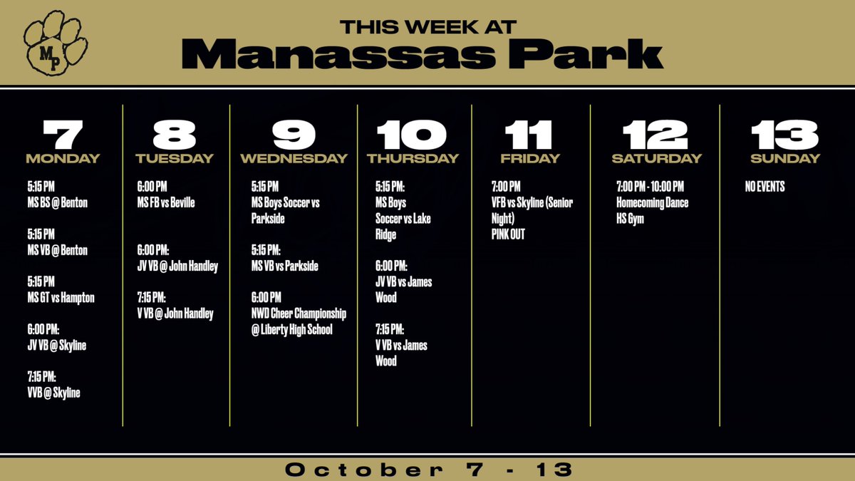 MPark Athletics (@mpcougars) on Twitter photo 