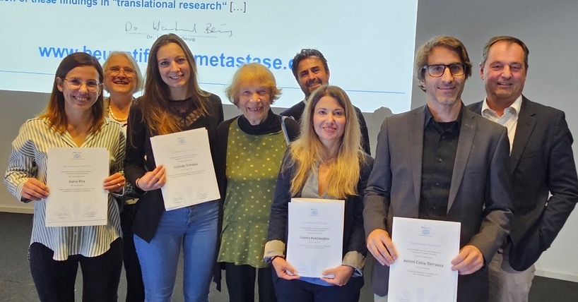 Daniel Klimmeck (@danielklimmeck) on Twitter photo Also very grateful to Martin Jechlinger & the Beug Foundation for Metastasis Research 2024 awardees <a href="/ilaria_elia/">Ilaria Elia</a> & <a href="/ColindaScheele/">Colinda Scheele</a> <a href="/KU_Leuven/">KU Leuven</a> <a href="/TCeliaTerrassa/">Toni Celia-Terrassa</a> <a href="/HMar_research/">HMar Research Institute</a> <a href="/IKeklikoglou/">Ioanna Keklikoglou</a> <a href="/UOC_gr/">Πανεπιστήμιο Κρήτης</a>
for presenting their truly inspiring work!
#EESMetastasis
beugstiftung-metastase.de Also very grateful to Martin Jechlinger & the Beug Foundation for Metastasis Research 2024 awardees <a href="/ilaria_elia/">Ilaria Elia</a> & <a href="/ColindaScheele/">Colinda Scheele</a> <a href="/KU_Leuven/">KU Leuven</a> <a href="/TCeliaTerrassa/">Toni Celia-Terrassa</a> <a href="/HMar_research/">HMar Research Institute</a> <a href="/IKeklikoglou/">Ioanna Keklikoglou</a> <a href="/UOC_gr/">Πανεπιστήμιο Κρήτης</a>
for presenting their truly inspiring work!
#EESMetastasis
beugstiftung-metastase.de
