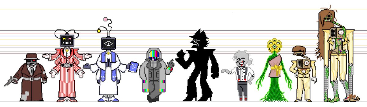 DaisyWuLOL's tweet photo. FINALLY I FINISHED THEM
MY DELTARUNE CHAPTER 3 OC
(tbh it's more like a deltarune au since i have a original story starring the same cast)
anyway enjoy their lineups💖

#DELTARUNE #oc #digitalart https://t.co/nrKVvk4vWp