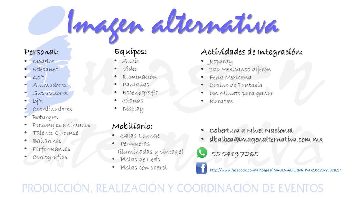 dany_balboa's tweet photo. Tienes algún evento?? 
Familiar, social, empresarial, corporativo… lo que necesites!!
A tus órdenes https://t.co/aPIHthZJNq