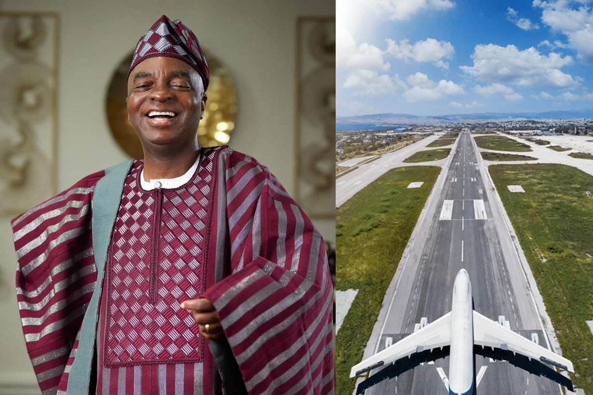 yabaleftonline's tweet photo. FG has approved the construction of an airstrip at Canaanland. I won't need to fly a helicopter to the airport, I can go from here to anywhere I'm going - Bishop David Oyedepo. https://t.co/kC5oRfC3Pa