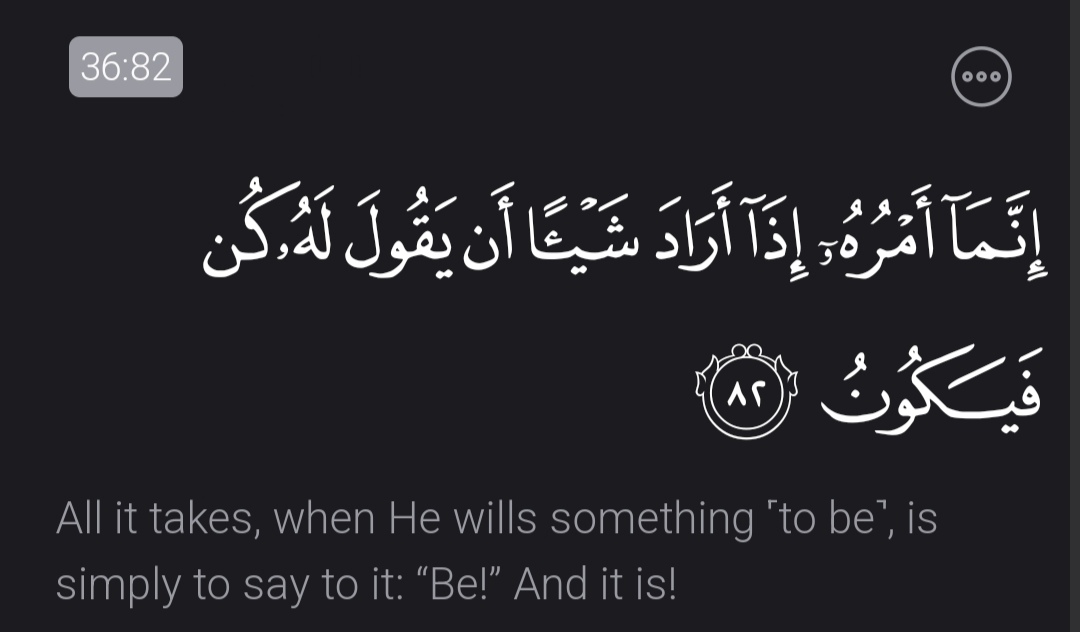 Al__Quraan's tweet photo. Kun Faya Kun comforts my heart like nothing else does. https://t.co/M4goSrFhic
