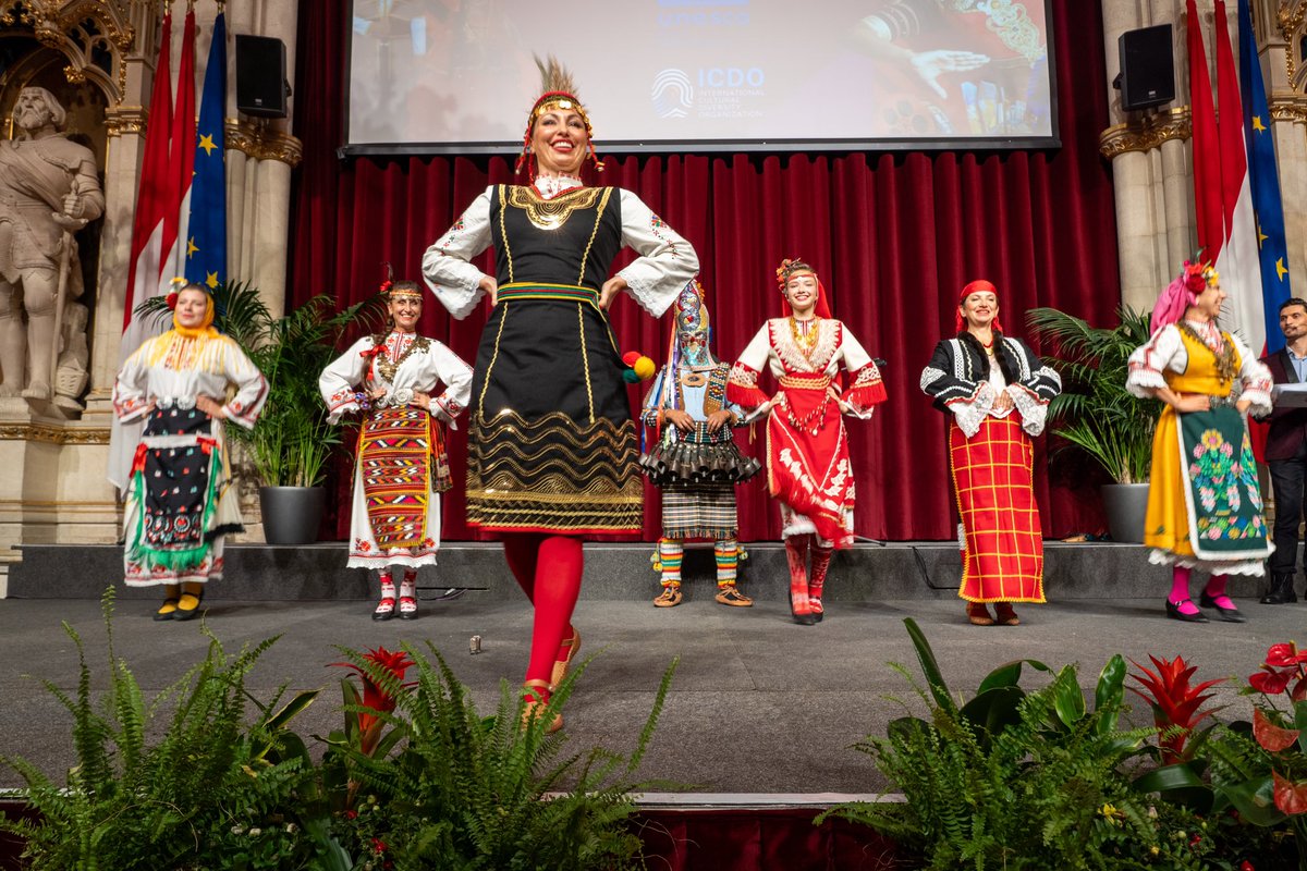 Long Nights of Interculturality 2024 was an unforgettable celebration, showcasing over 160 costumes from 30 countries in the stunning Festsaal of Rathaus, Vienna. Thank you to everyone who contributed and attended—your passion illuminated the evening! 
📸by Andrei Balint.