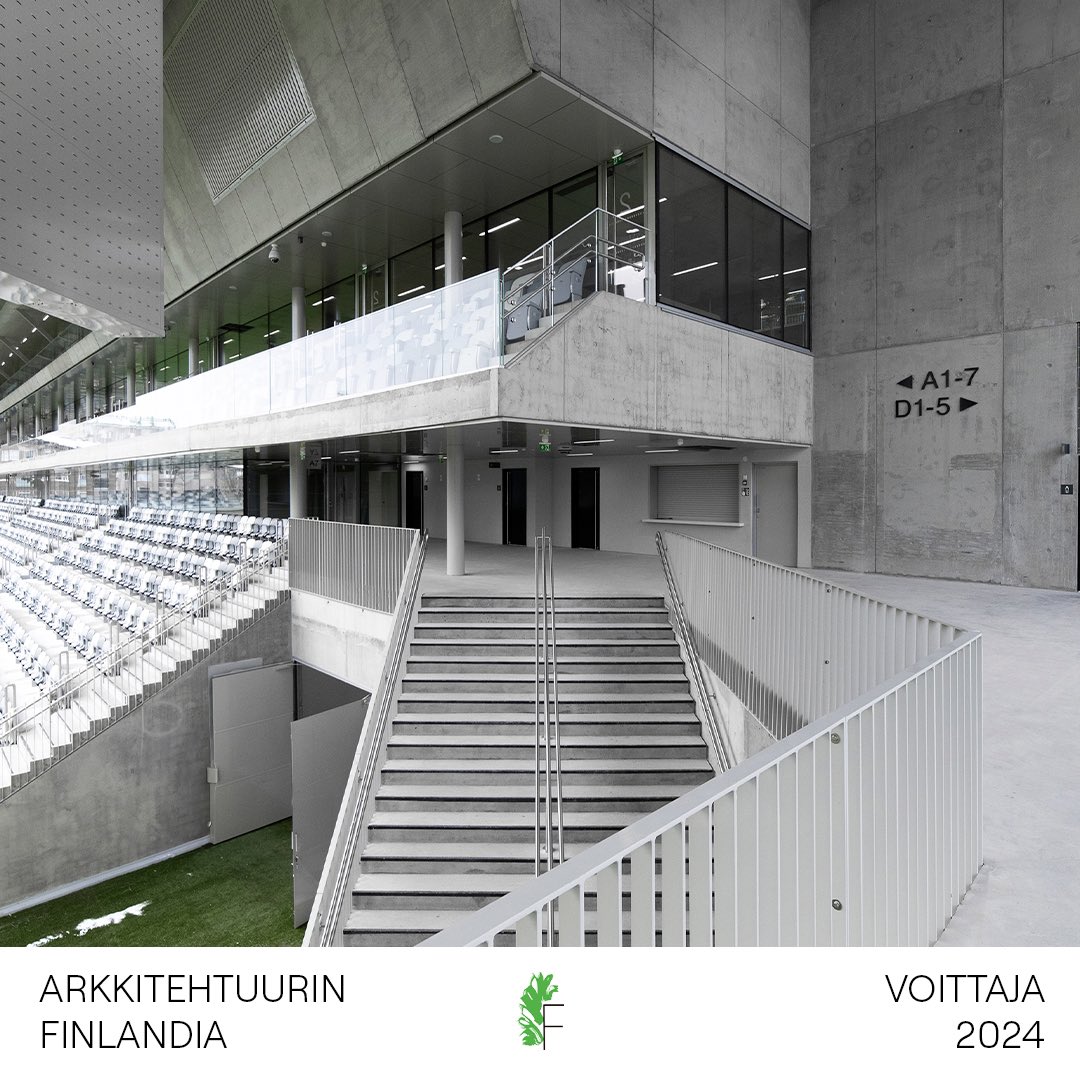 Arkkitehtuurin Finlandia -palkinto 2024 Tammelan Stadionille! 🙌🏻

Sotareportteri Antti Kuronen on valinnut tämänvuotisen Arkkitehtuurin Finlandia -palkinnon saajaksi Tampereen keskustassa sijaitsevan Tammelan Stadionin.

📝 Lue uutinen: tammelanstadion.fi/ajankohtaista/…

#Ilves