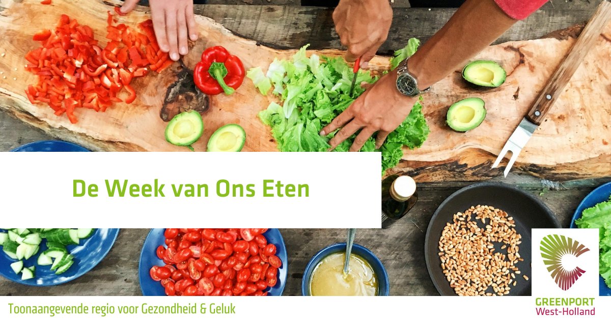 Van 7 tot en met 12 oktober is de Week van Ons #Eten, een initiatief van #Dutch #Food Week. In deze <a href="/WeekvanOnsEten/">De Week van Ons Eten</a> is er landelijk aandacht voor de waarde van ons eten en het belang van een duurzame, gezonde #voedselketen. Bekijk het volledige #programma: deweekvanonseten.nl/home/nl-nl/mar…