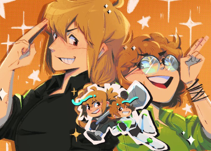 flatchestka_'s tweet photo. Prepare for trouble, and make it double 😈
#voltron 
#pidgegunderson 
#mattholt https://t.co/R3fhI3GpLs