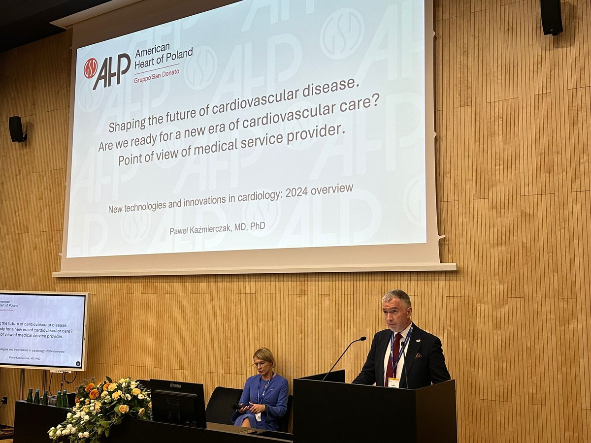 AHP_PAKS's tweet photo. Health Tech Innovation #HTIC by @polsl_pl in Zabrze - special session of @AHP_PAKS: Innovations in medicine, chair: prof. Krzysztof Milewski. @DrKazmierczak with: "Shaping the future of cardiovascular disease – are we ready for a new era of cardiovascular care? Point of view of medical service provider." Main areas of innovation: wearable technologies, AI and machine learning, robotic technologies, 3D printing, augmented reality, novel materials. It takes avg. 7-10 yrs for a cardiovascular startup to bring a product from a concept to the market, especially with novel medical devices or extensive clinical trials. @NFZ_Katowice
@WWojakowski @PrzemyslawNowa8 @MNiSW_GOV__PL @MarekGzik @AgencjaBadanMed @Biotechtweetuje @uniwersytet_afm @rynekzdrowia @Puls_Medycyny @MedPraktyczna @MedicalpressPL @CowZdrowiu @NCBR_pl @aotmit @SerwisZdrowie @WprostZdrowie @wkatowicach_eu @SlaskUW @marek_wojcik @NCBR_pl @IDEAS_NCBR