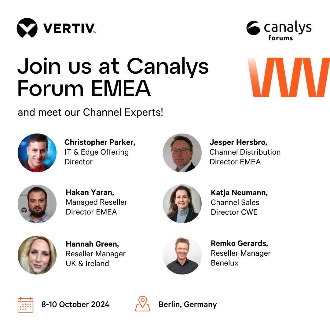 VertivEMEA's tweet image. 🌟 Excited for @Canalys Forums 2024? 🎉 Connect with experts and be part of the action! 
✅ Register now to claim your spot! ms.spr.ly/6012mQqBa
#CanalysForums2024 #JoinUs