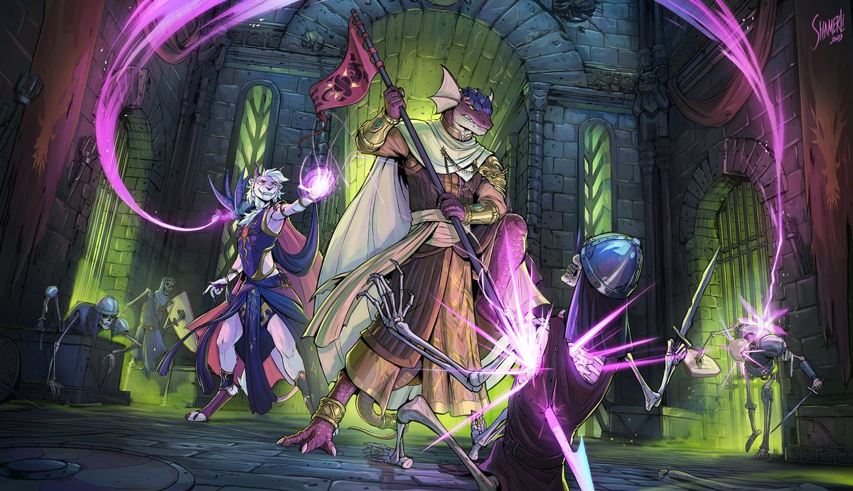 Illustration for Kestrel 💀⚔️