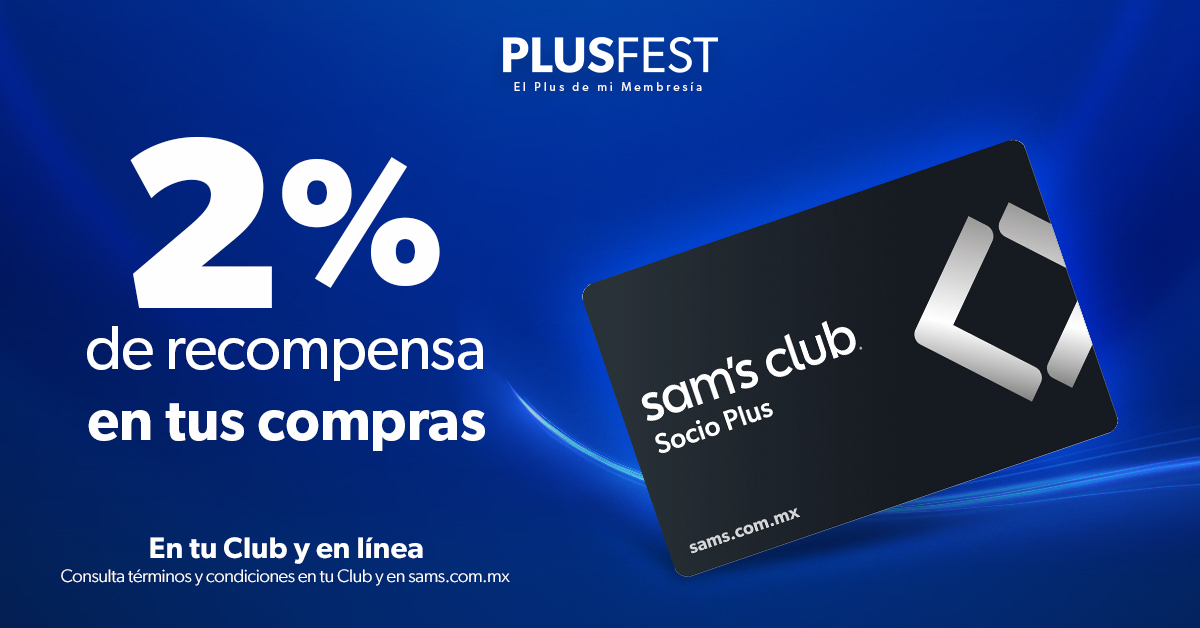 SamsClubMexico's tweet photo. 🥳 ¡Ya inició el #PlusFest! Con tu Membresía te tocará estrenar pantalla a precios plus. 👉 https://t.co/5er7DMXGE8 😎 https://t.co/03V4srqNwn