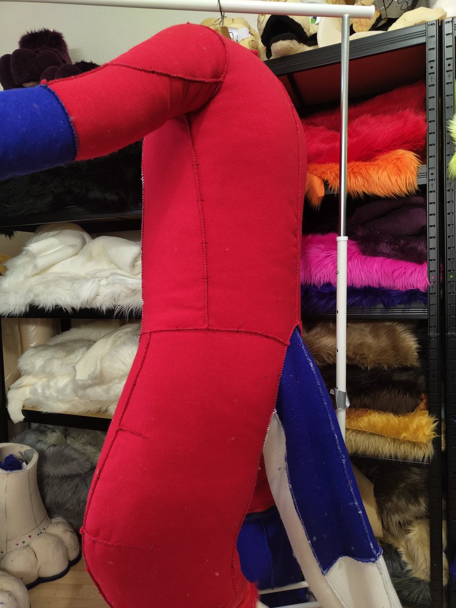Shrumibo's tweet photo. Bodysuit almost finished, really for padding 🥰 https://t.co/2PreQ73NKT